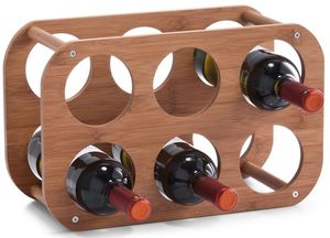 Nuevo Estilo, Caja de Almacenamiento de Botellas de Vino de Madera Hecha a Mano, Estilo Vintage, Madera Quemada, Estante para Vajilla, Cerveza y Refrescos - Product Image 2