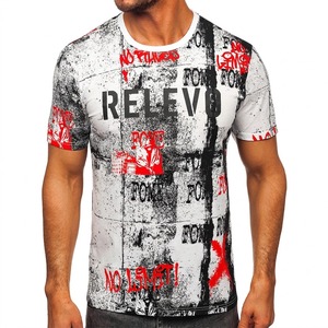 Camiseta de 300 gsm para hombre, DTG/DTF OEM, cómoda, 100% algodón jersey, transpirable, a bajo precio. - Product Image 1