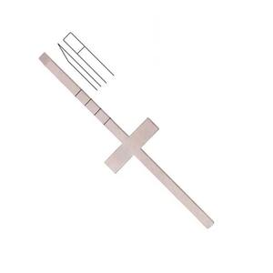 เครื่องมือผ่าตัดแบบมีขีดคู่ชนิดมีสเกล รุ่น Cottle Chisel Cross Bar สำหรับการผ่าตัด ระดับ Class I - Product Image 4
