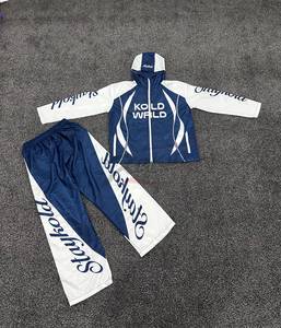 Unisex Custom Nylon Windbreaker Sets With Custom Design Sublimation Full Zipper Hooded Sets <b>Wind</b> <b>Breaker</b> Sets 2026 - Product Image 1
