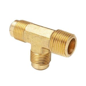 ข้อต่อทองเหลืองแบบสามทาง เกลียว NPT ตัวผู้ สำหรับงานประปาและระบบน้ำ - Product Image 4