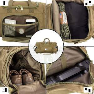 Compartimentos para Ropa, Zapatos y Accesorios, Bolsa Deportiva Moderna con Material Duradero y Ligero - Product Image 4