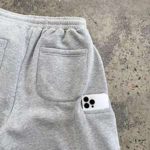 Pantalones Cortos Holgados de Verano para Hombre, Diseño Personalizado, Tejido Grueso, Cintura Media Elástica, Estilo Francés, Tejido de Alta Calidad, 360 g/m² - Product Image 3