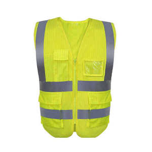 Chaleco de Seguridad Reflectante de Alta Calidad para Hombre, Transpirable, Nuevo Diseño, Ligero y Lavable - Product Image 4