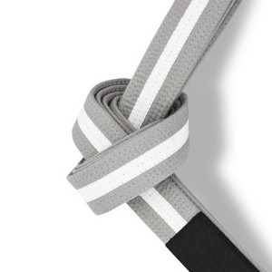 High Quality Eco-friendly Breathable BJJ GI Belts custom woven label belts Double <b>Wrap</b> Bjj Gi /jiu Jitsu High Waist Belts OEM - Product Image 2