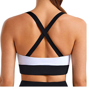 Soutien-gorge de sport respirant pour femme, personnalisé, vente en gros, maintien élevé, sans couture, confortable, extensible, doux, pour fitness et entraînement - Product Image 2