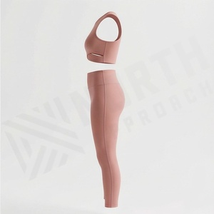 Leggings de fitness sans couture en spandex, taille élastique, logo personnalisé, vêtements de sport pour femmes, vêtements de sport pour la salle de sport, vêtements de sport pour l'exercice - Product Image 3
