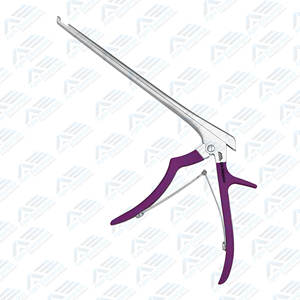 Rongeurs Herramientas quirúrgicas Púrpura 8 pulgadas hasta 3 Mm Ferris Smith Mango recubierto Neurocirugía Ent Instrumentos Instrumento médico - Product Image 3