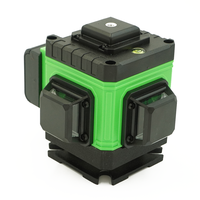 Niveau laser 3D à 12 lignes, auto-nivelant, lignes horizontales et verticales croisées, outil laser vert super puissant
