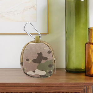 Petite pochette à monnaie camouflage pour sac à dos, porte-clés, accessoire d'escalade, camping, voyage, organisateur EDC - Product Image 4