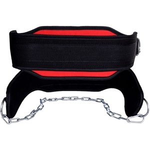 Alta calidad Unisex EVA neopreno gimnasio Dip cinturón transpirable Fitness soporte cadena para levantamiento de pesas para damas - Product Image 2