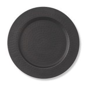<b>Black</b> Charge <b>Plate</b> For Housewarming Parties Event Dinnerware Table Decorative Reusable Custom Metal <b>Plates</b> & Dishes For Serving - Product Image 1