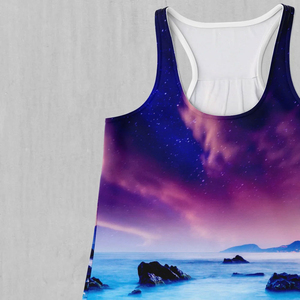 Custom Made Women's Polyester Tank Top Breathable <b>Singlet</b> with Customizable Colors Sublimation Printing for <b>Running</b> OEM Size - Product Image 2