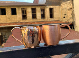 Tasse en cuivre de 400ml faite à la main en cuivre turc tasse de boisson en cuivre élégante pour profiter des boissons - Product Image 4