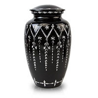 Urnas de cremación de estilo americano de diseñador de venta caliente ataúdes de mármol de metal de madera únicos para cenizas para ocasiones conmemorativas