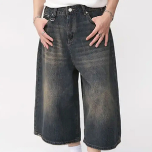 Pantalones Cortos de Mezclilla para Hombre a Precio de Fábrica, Cintura Alta, Cómodos, Personalizados, Casuales, Transpirables, de Secado Rápido y Ecológicos - Product Image 6