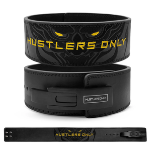 Ceinture de musculation en cuir suédé avec boucle à levier, 13 mm, sangle réglable, légère, soutien du dos, pour la musculation, la remise en forme, le bodybuilding, la force - Product Image 1