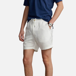 Pantalones Cortos de Moda para Hombre, Estilo Urbano, Cintura Media, Cierre con Cordón, Talla 6XL, Bolsillos, Estampado Sólido, 100% Algodón Ecológico - Product Image 5