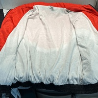 Veste coupe-vent noire, rouge, blanche et bleue pour hommes, anorak sportif personnalisé, personnalisez votre design, veste coupe-vent imperméable pour l'extérieur