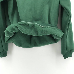 <b>Plain</b> Hooded <b>Sweatshirt</b> Cotton Blend Pullover Hoodie Comfortable Daily Wear Unisex Bulk Manufacturer - Product Image 2