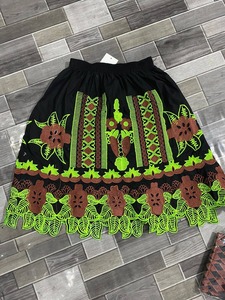 Faldas Bordadas de Alta Calidad para Mujer, Ropa de Moda, Faldas Bordadas de Algodón Cómodas - Product Image 4