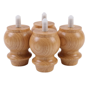 Elegant Wooden <b>Sofa</b> Legs Contemporary Solid Wood Furniture <b>Support</b> Legs for Modern Interior Design and Hotel Furniture - Product Image 1