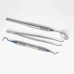 Kit d'instruments dentaires réutilisables pour l'entraînement et l'examen – Outils d'exploration professionnels ergonomiques à prise manuelle pour la chirurgie - Product Image 5