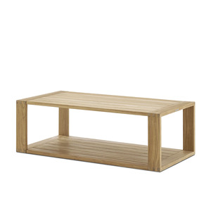 Luxury <b>Waterproof</b> Modern Garden Furniture Set Patio Couch Sectional Teak Wood Outdoor <b>Sofa</b> - Lionel - Product Image 5