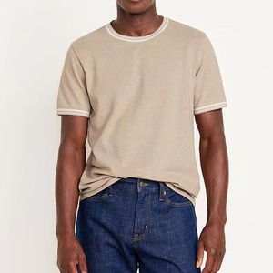 Cotton Custom Men Large 300g Ink Wash <b>Tshirt</b> Manufacturer Blank Cotton T shirt OEM Service ODM Design Latest Design 2026 - Product Image 3