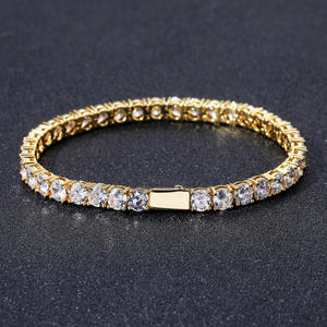 Silver Plated Synthetic Lab Grown Diamond IGI Certified Luxury Tennis Bracelet Unisex Wedding <b>Gift</b> Hip Hop Bling - Product Image 4