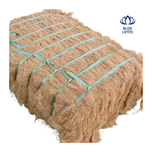 Fibre de coco naturelle Blue Lotus, matière première pour le filage, écologique, longueur de fibre personnalisable, tissu non tissé et usage en jardinage - Product Image 1