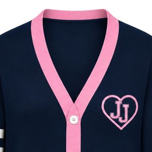 แจ็คแอนด์จิลเสื้อสเวตเตอร์ผู้หญิง เสื้อสเวตเตอร์ถักนิตติ้งนุ่มสบาย ทรงหลวมสบาย ๆ เสื้อสตรีทแวร์ลำลองสำหรับผู้หญิง - Product Image 3