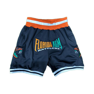 Florida A & M University Short écologique pour homme avec motif brodé-FAMU Shorts - Product Image 1