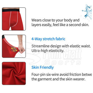 Breathable Quick Dry Men Compression <b>Legging</b> <b>Slim</b> Fit Workout Wear Compression <b>Legging</b> For Men - Product Image 4