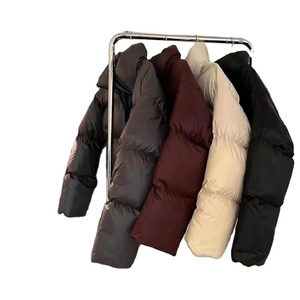 Nuevas Parkas coreanas, abrigos hinchados, moda de bombardero para mujer, abrigos cortos simples gruesos y cálidos de invierno coreano - Product Image 1