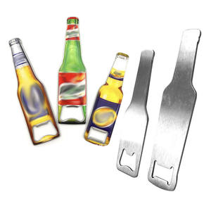 Cadeaux promotionnels pour entreprises, porte-clés personnalisés avec logo de marque imprimé, en alliage de zinc durable, ouvre-bouteille portable - Product Image 6