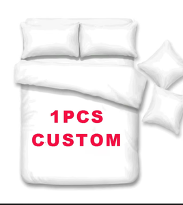 Juego de Ropa de Cama Casual de 4 Piezas con Estampado Marrón, Funda de Edredón, Sábanas y Fundas de Almohada con Patrón de Monograma para Decoración de Dormitorio (Cuatro Estaciones) - Product Image 2