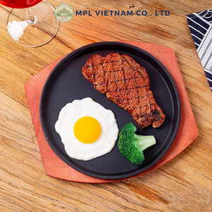 Plato Desechable de Madera Ecológica para Teppanyaki, con Grabado, Diseño Moderno, Rectangular, Apto para Lavavajillas, 26 cm - Product Image 6