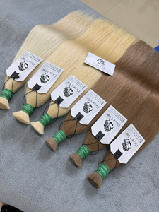 Extensiones de Cabello Humano Virgen Vietnamita 100% Natural de Alta Calidad, Grado 12A, al Por Mayor, Lisas # Proveedores de Cabello Virgen al Por Mayor en Color 613, 100% Natural - Product Image 6