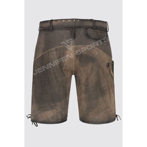 Lederhosen bavaroises pour hommes, shorts traditionnels allemands en cuir de vache véritable, sportifs, unis, brodés, Trachten, vente en gros - Product Image 6