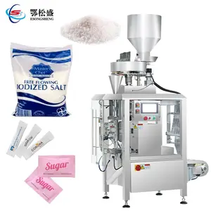 Brown Sugar Salt Rice 500g 1kg 2kg 3kg 4kg 5kg Pouch Repacking Filling Packing Machine Bag Packaging Machine