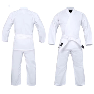 Combinaisons de karaté pour hommes personnalisées, nouveau design, vêtements d'arts martiaux en coton uni, uniformes de karaté personnalisés, envoyés par Dress Sports - Product Image 6
