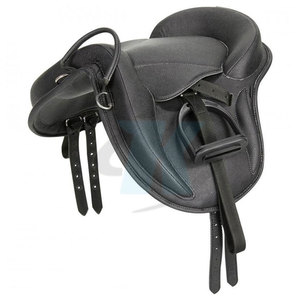 Selle en cuir professionnelle pour l'entraînement équestre, la randonnée équestre, assise confortable et savoir-faire supérieur. - Product Image 2