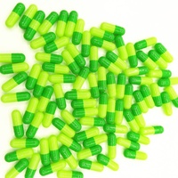 Capsules de pullulan vides en gros d'usine, transparentes, couleur personnalisée, capsules végétales vides, étiquette privée, logo imprimé