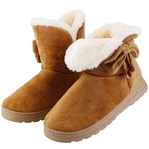 Stivali Invernali Super Morbidi a Metà Polpaccio per Donne, Scarpe con Fodera Calda in Peluche Ispessito - Product Image 1