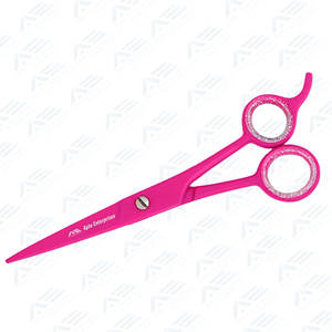 Ciseaux de coiffeur professionnels 6.5 pouces ciseaux de coupe de cheveux roses ciseaux de coiffeur de Salon japonais en acier inoxydable - Product Image 3