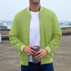 <b>Men's</b> Bomber <b>Jacket</b> Premium Quality Windproof <b>Lightweight</b> Casual Outerwear Streetwear Fashion <b>Jacket</b> - Product Image 6