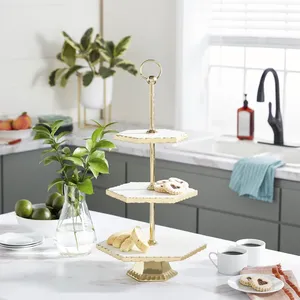 Handmade Metal <b>Cake</b> Stand Elegant Dessert Pedestal for Restaurant Buffet PresentationDecorative Handmade Metal <b>Cake</b> Stand - Product Image 3