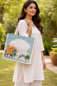 Cotton <b>Canvas</b> <b>Tote</b> Bag Custom Logo Reusable Water Resistant Travel Shopping Bags All Seasons Beach Zipper Custom Branding URBAN - Product Image 4