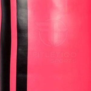 FITLETIQO SPORTS New Style Premium Quality Leather <b>Standing</b> Punching Bag Eco-Friendly Durable Light Weight Adjustable Height - Product Image 5